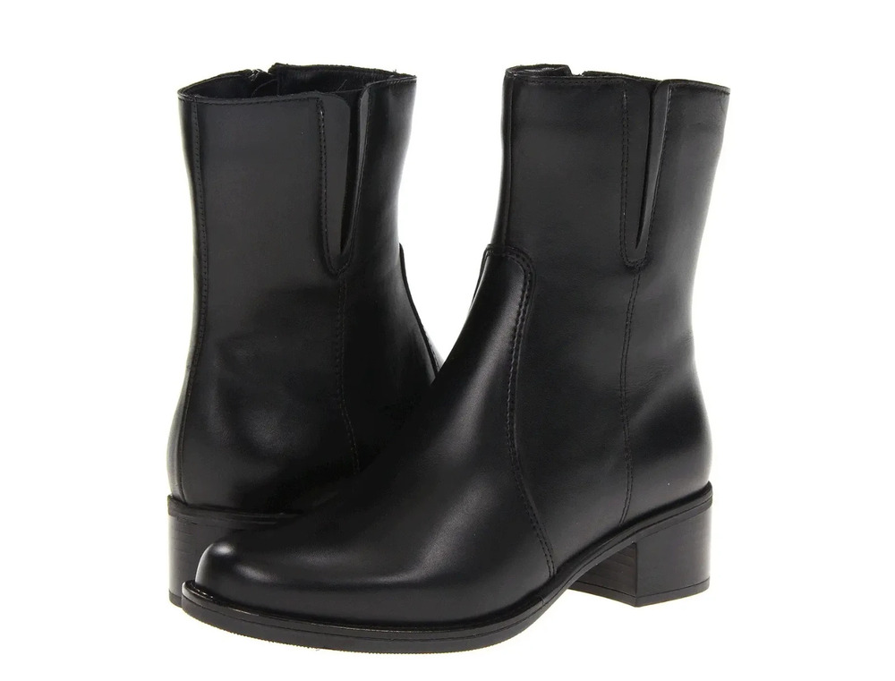 La Canadienne Perla Black Leather, US 7.5 M